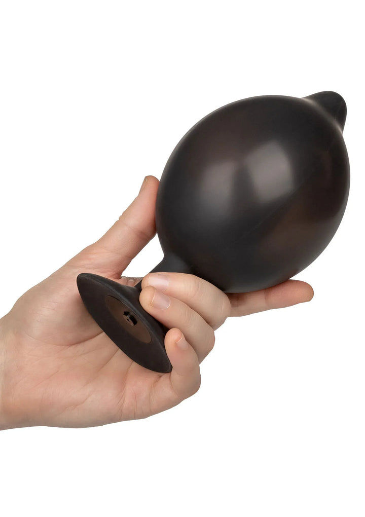 CalExotics XL Silicone opblaasbare Plug | Opblaasbare Buttplug - CalExotics | SIN&LACE