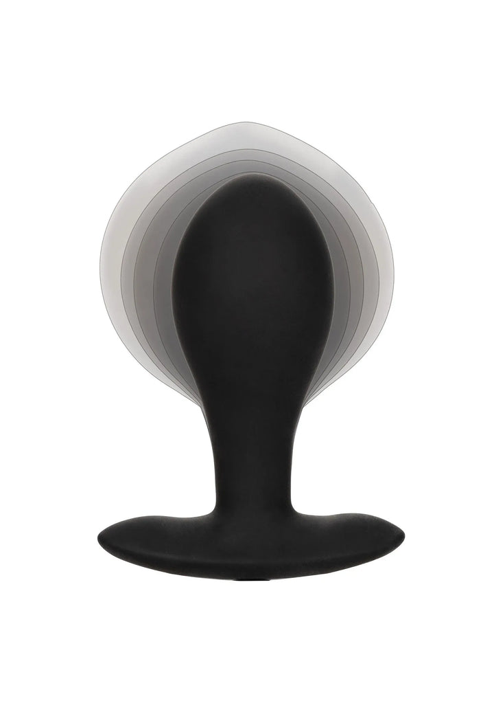 CalExotics Weighted Silicone opblaasbare Buttplug Large | Opblaasbare Buttplug - CalExotics | SIN&LACE