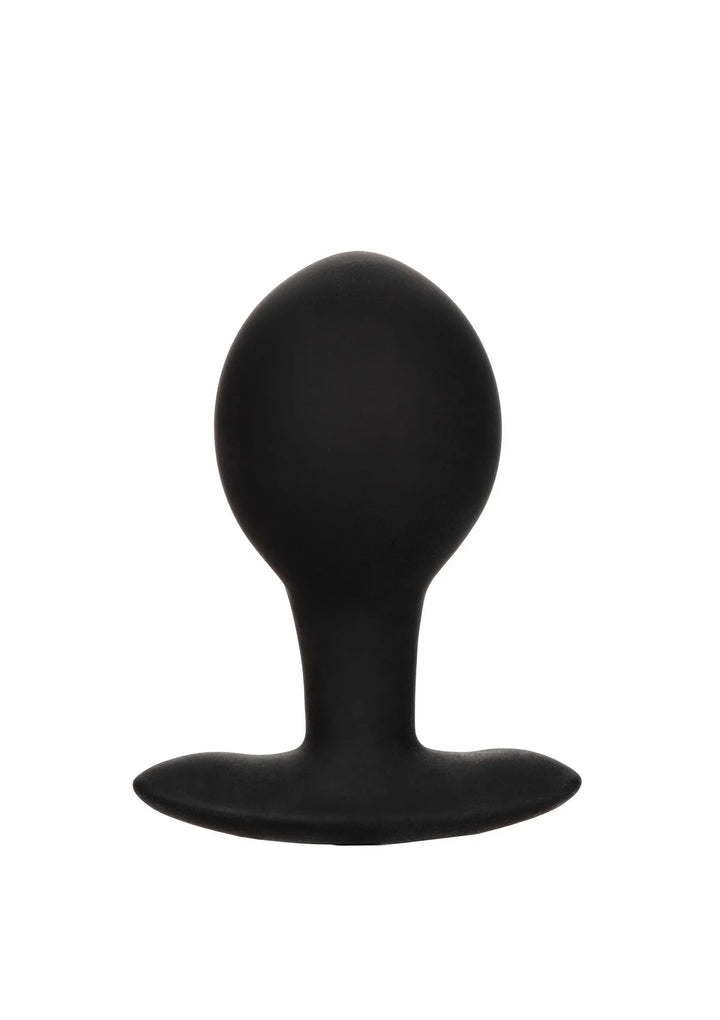 CalExotics Weighted Silicone opblaasbare Buttplug Large | Opblaasbare Buttplug - CalExotics | SIN&LACE