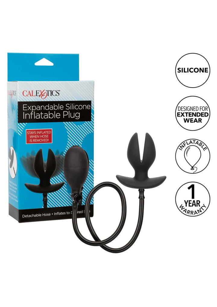 CalExotics Expandable opblaasbare Plug | Opblaasbare Buttplug - CalExotics | SIN&LACE
