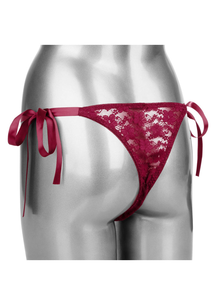 Remote Control Lace Thong Set