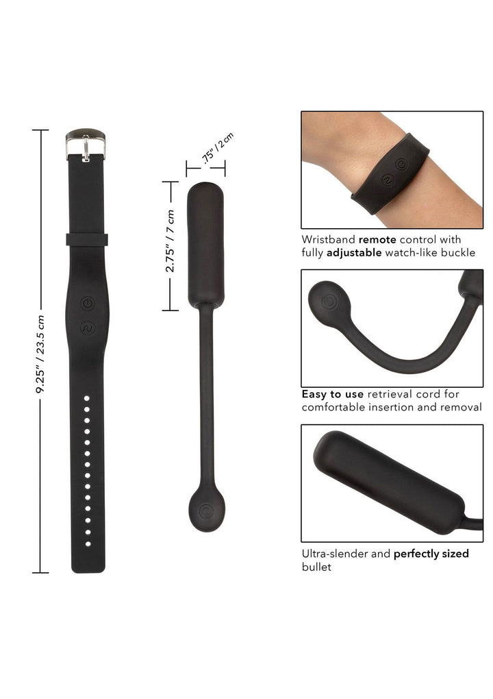 CalExotics Wristband Remote Petite Bullet vibrator
