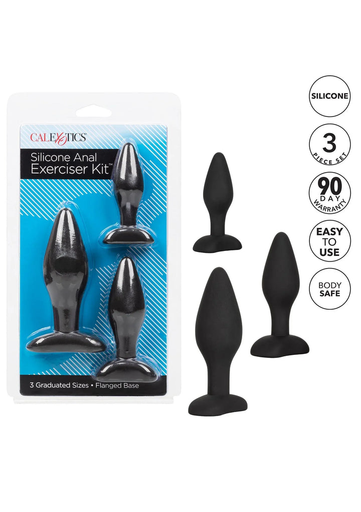 Siliconen Anal Exerciser kit | Buttplug - CalExotics | SIN&LACE