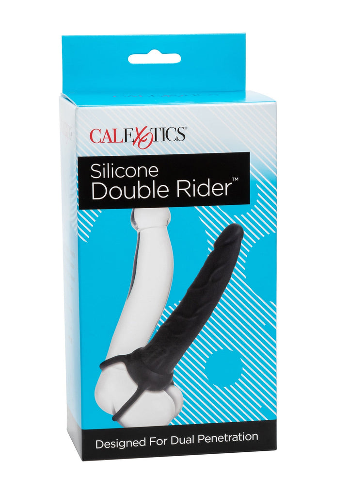 Silicone Double Rider - Zwart - afbeelding 3