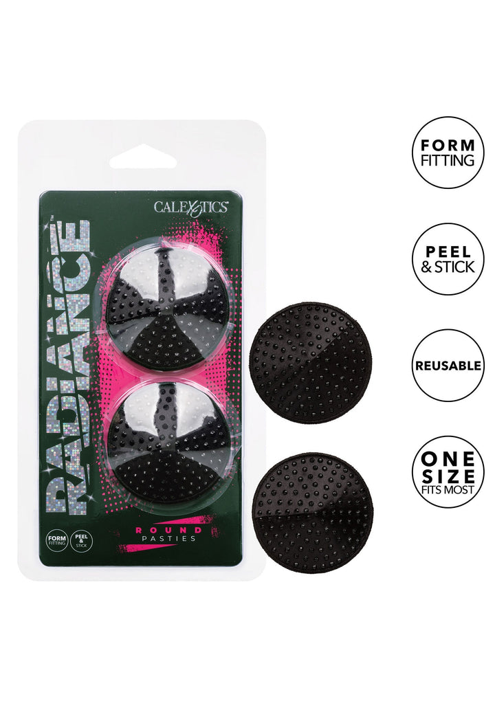 CalExotics Round Gem Pasties tepelstickers