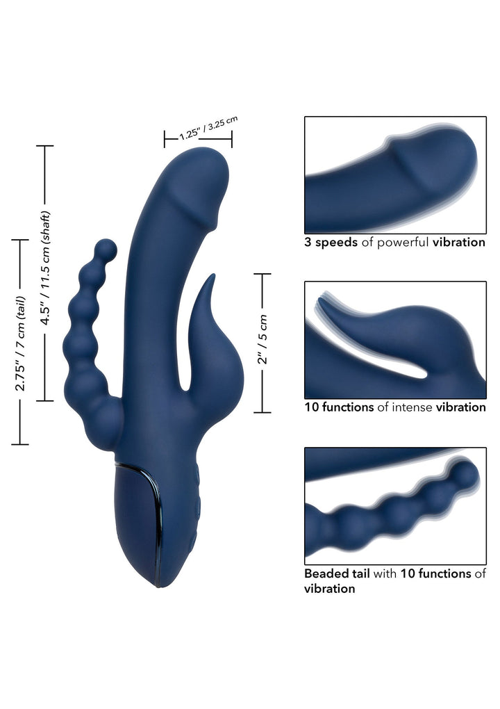 CalExotics Triple Orgasm | Vibrator - CalExotics | SIN&LACE