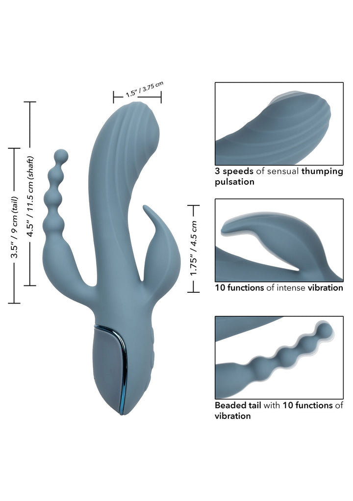CalExotics Triple Ecstasy | Vibrator - CalExotics | SIN&LACE