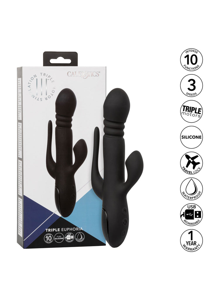 CalExotics Triple Euphoria | Clitoris vibrator - CalExotics | SIN&LACE