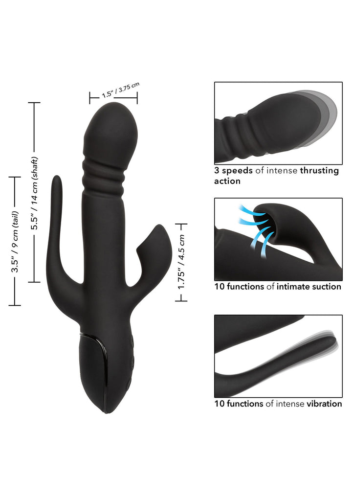CalExotics Triple Euphoria | Clitoris vibrator - CalExotics | SIN&LACE