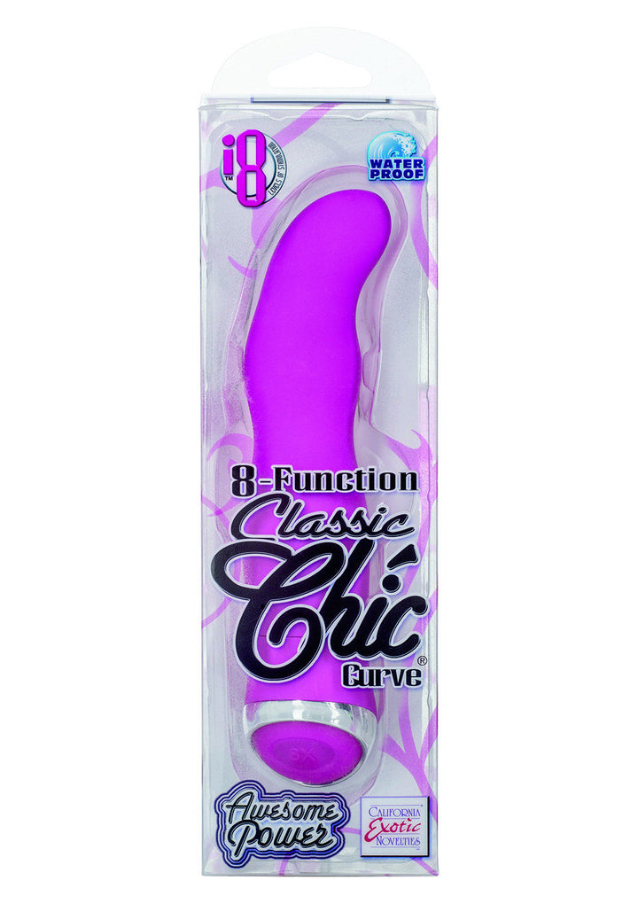 CalExotics 8-Function Classic Chic Curve | Mini vibrator - CalExotics | SIN&LACE