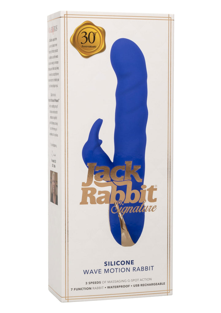 CalExotics Silicone Wave Motion Rabbit | Rabbit vibrator - CalExotics | SIN&LACE