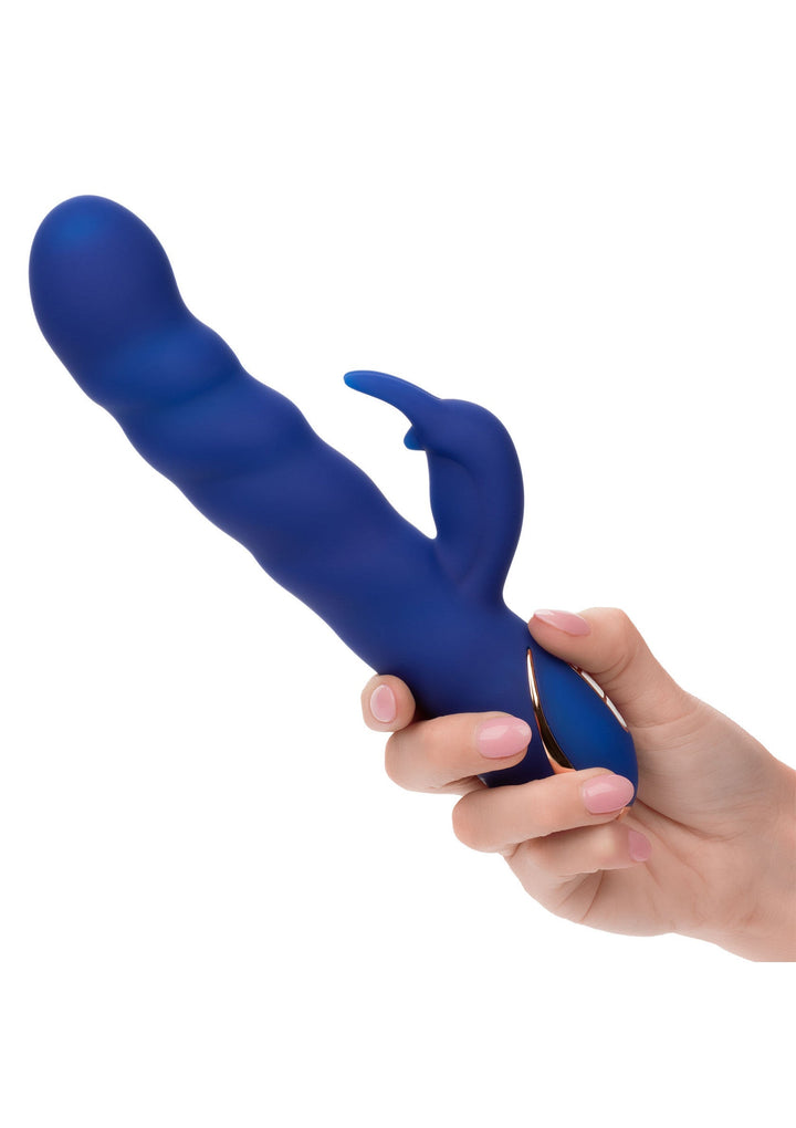 CalExotics Silicone Wave Motion Rabbit | Rabbit vibrator - CalExotics | SIN&LACE