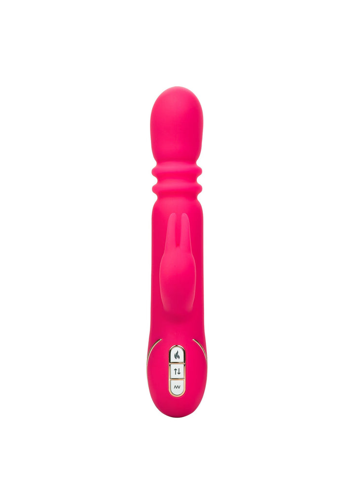CalExotics Heated Silicone Triple Rabbit | Grote vibrator - CalExotics | SIN&LACE