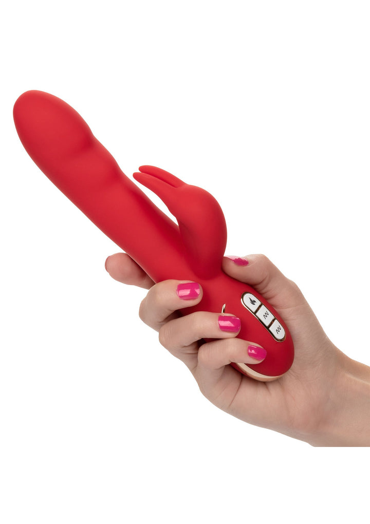 CalExotics Heated Ultra-Soft Rabbit | Rabbit vibrator - CalExotics | SIN&LACE