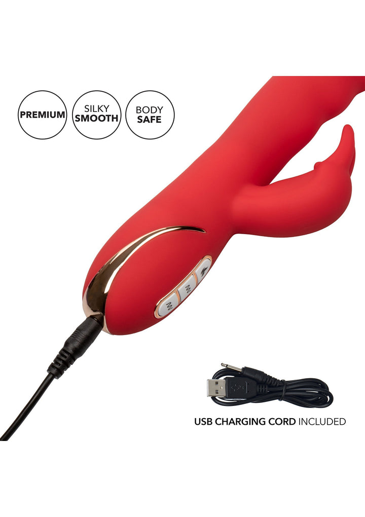 CalExotics Heated Ultra-Soft Rabbit | Rabbit vibrator - CalExotics | SIN&LACE