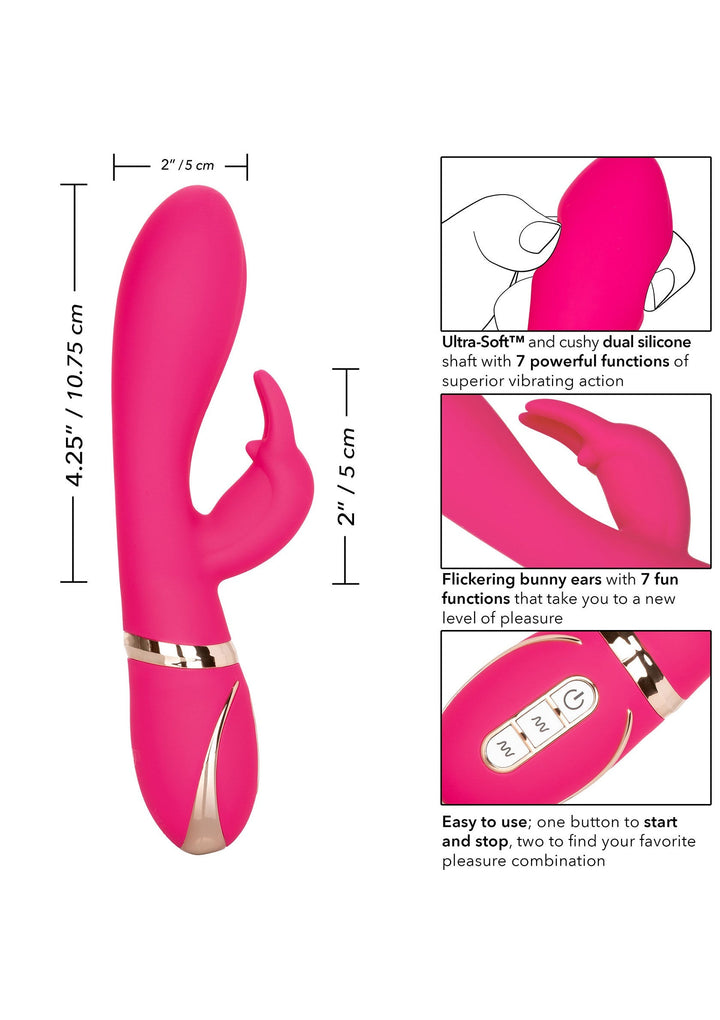 CalExotics Silicone Ultra-Soft Rabbit | Rabbit vibrator - CalExotics | SIN&LACE