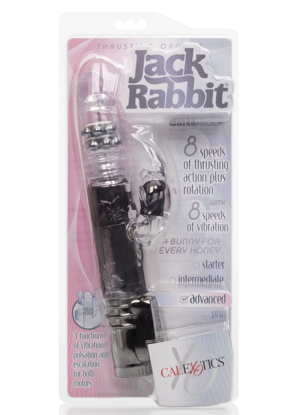 CalExotics Stotende Orgasm Jack Rabbit | Rabbit vibrator - CalExotics | SIN&LACE