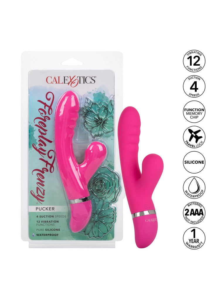 CalExotics Foreplay Frenzy Pucker | Rabbit vibrator - CalExotics | SIN&LACE