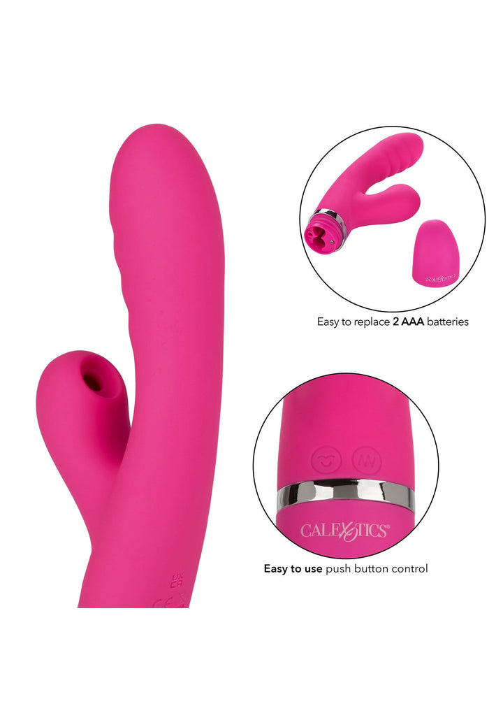 CalExotics Foreplay Frenzy Pucker | Rabbit vibrator - CalExotics | SIN&LACE