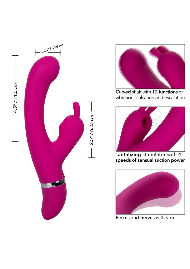 CalExotics Foreplay Frenzy Bunny Kisser | Rabbit vibrator - CalExotics | SIN&LACE