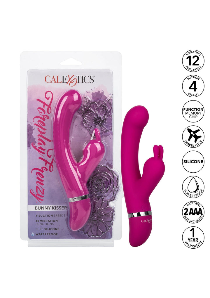 CalExotics Foreplay Frenzy Bunny Kisser | Rabbit vibrator - CalExotics | SIN&LACE
