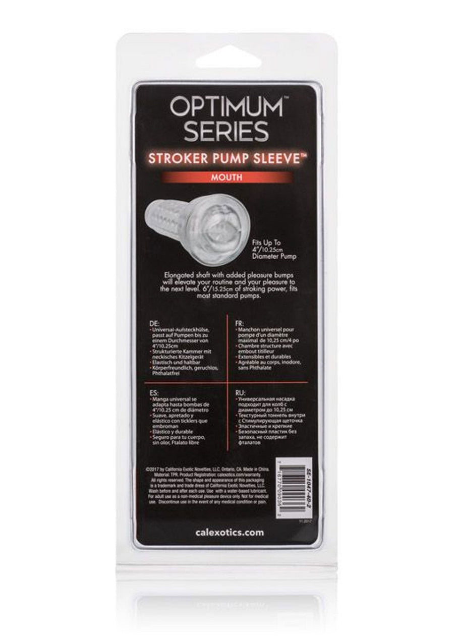 CalExotics Optimum Series Stroker Pump Sleeve Mouth, 2