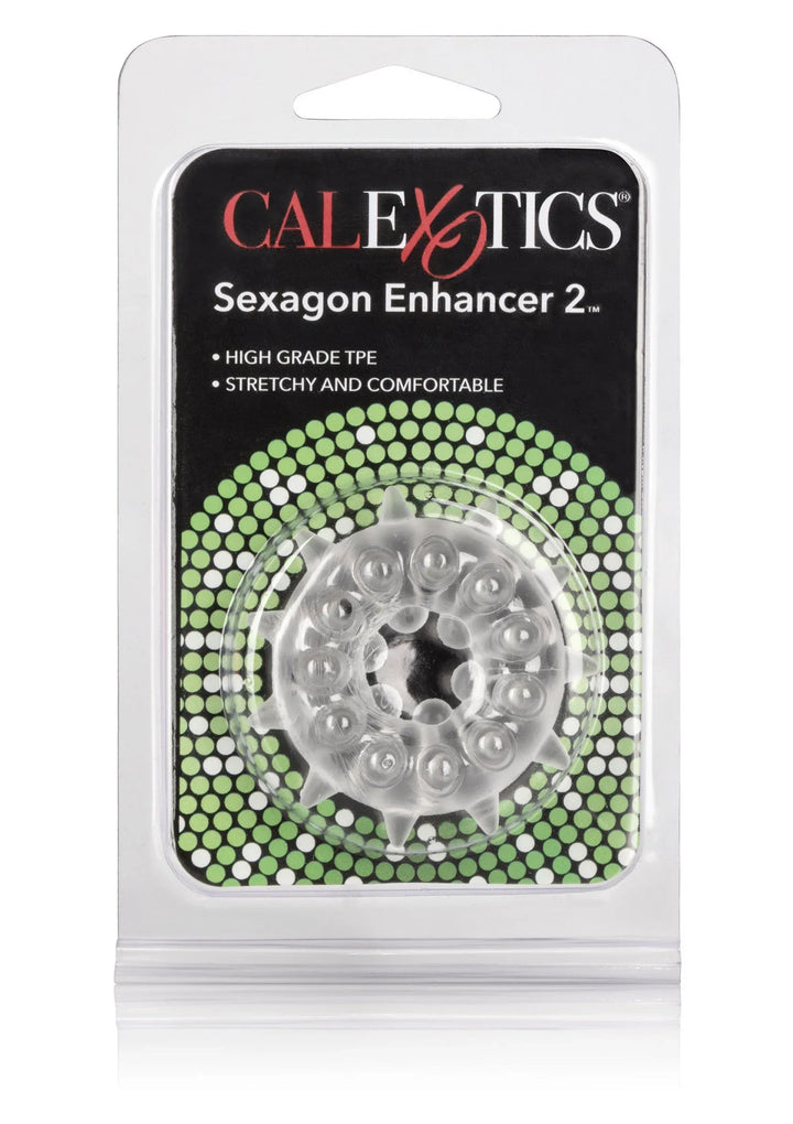 Sexagon Enhancer 2 Cockring | Cockring - CalExotics | SIN&LACE