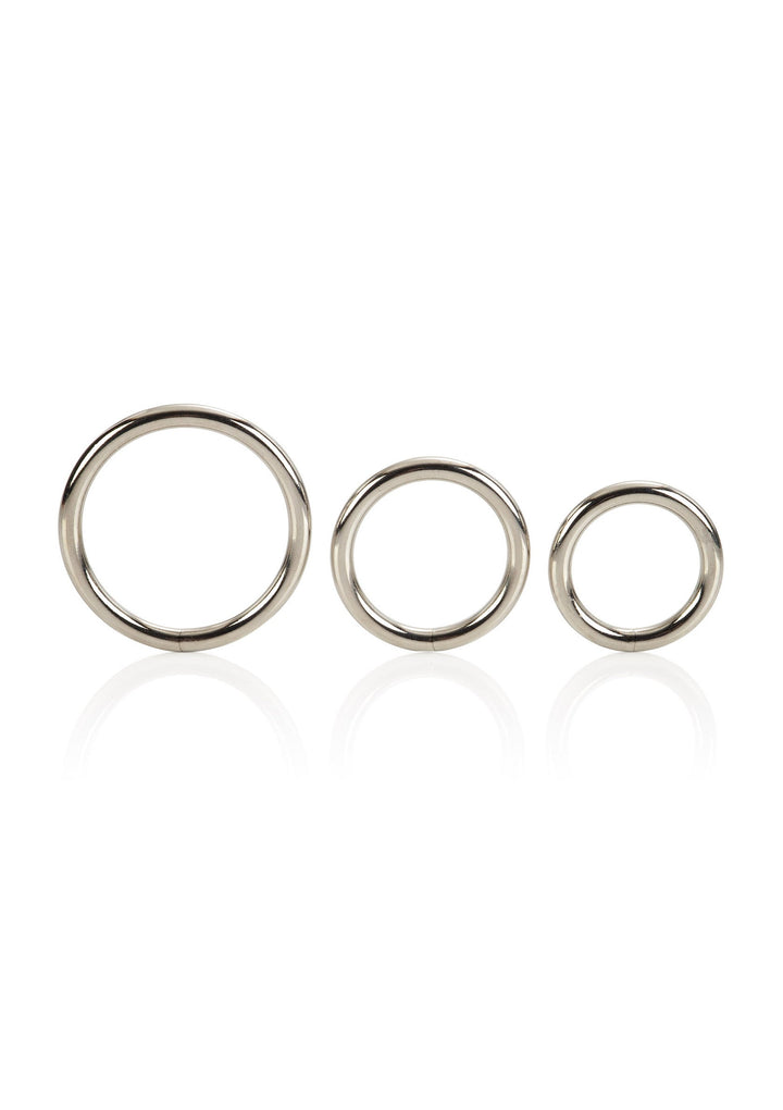 Penisringen Silver Ring 3 Piece Set