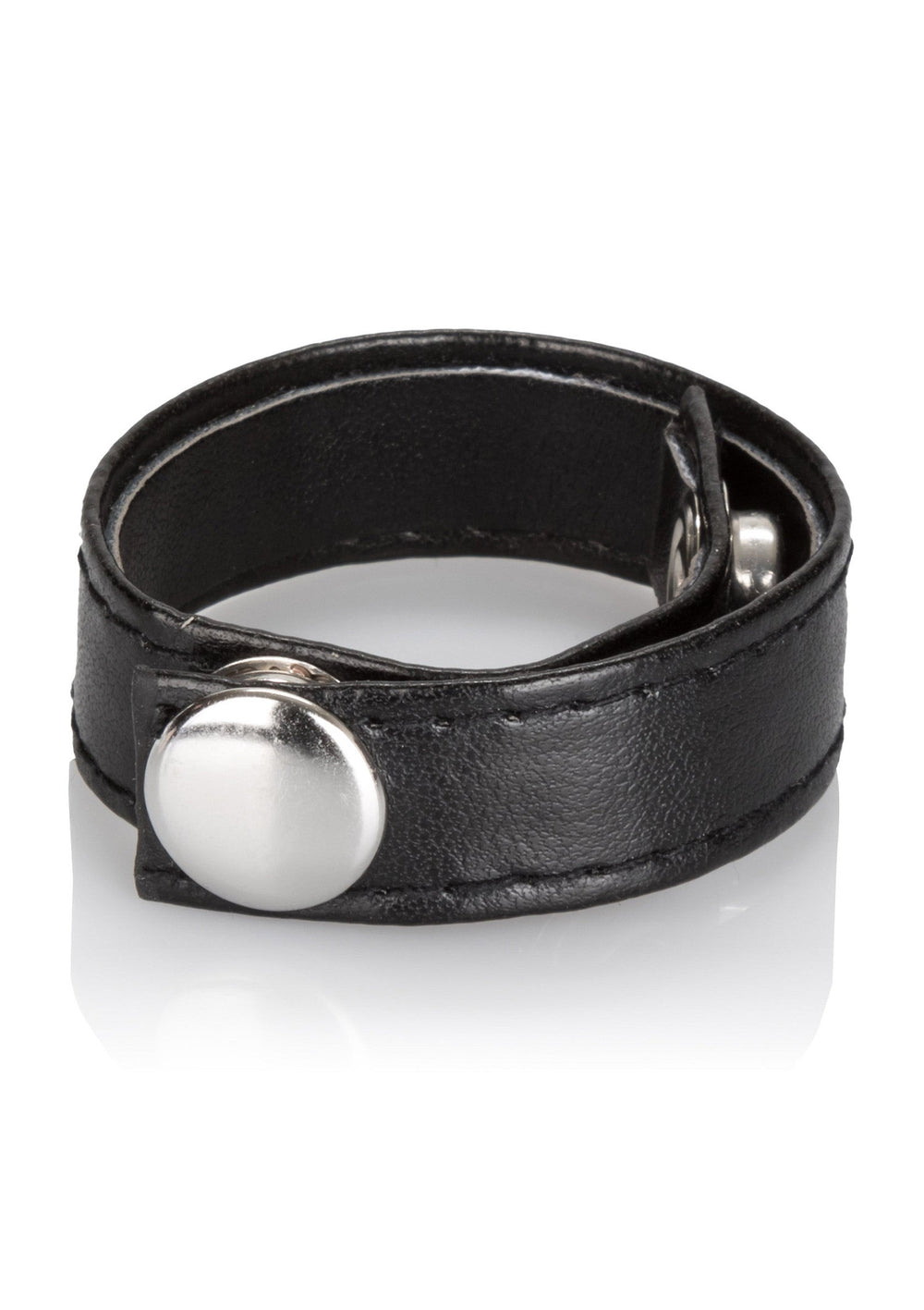 Penisringen Leather 3-Snap Ring