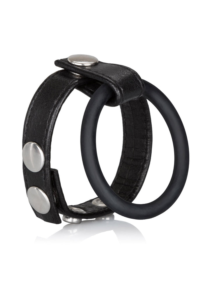 Penisringen Large Leather Ball Spreader