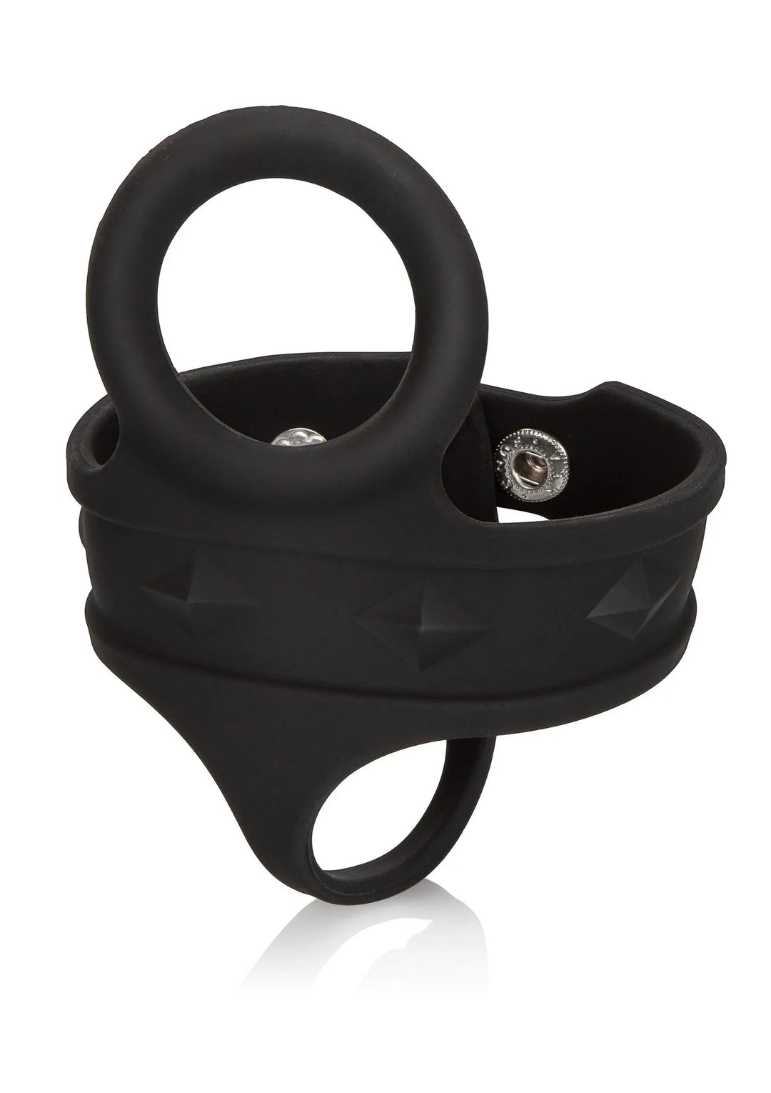 Silicone 3-Snap Ball Spreader Cockring | Cockring - CalExotics | SIN&LACE