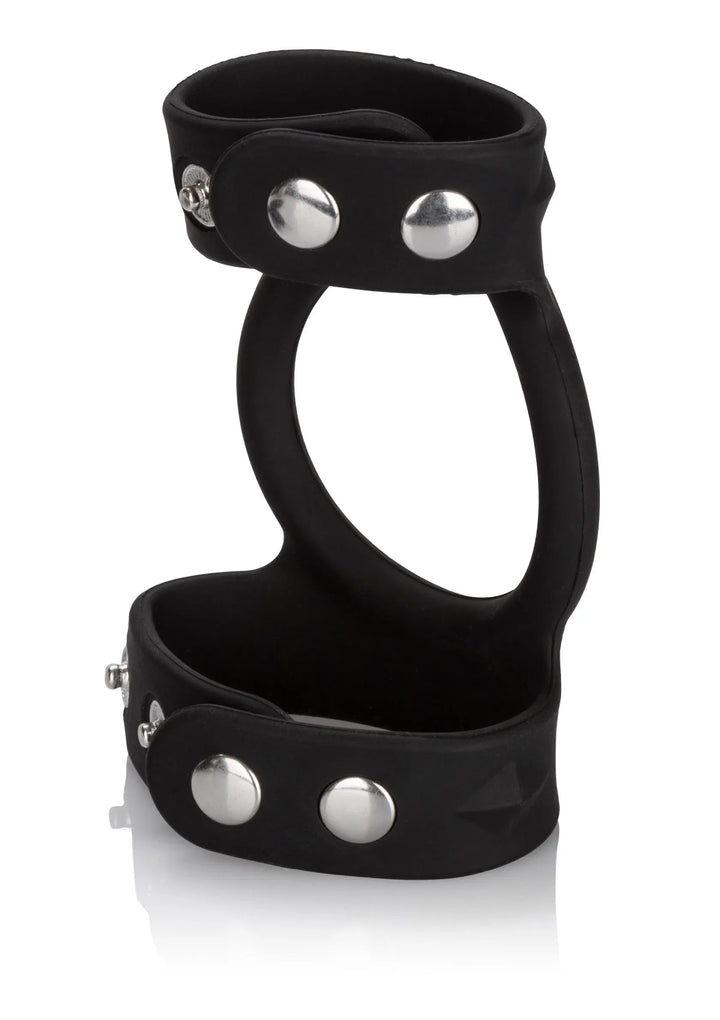 Silicone Tri-Snap C & B Cage Cockring | Cockring - CalExotics | SIN&LACE