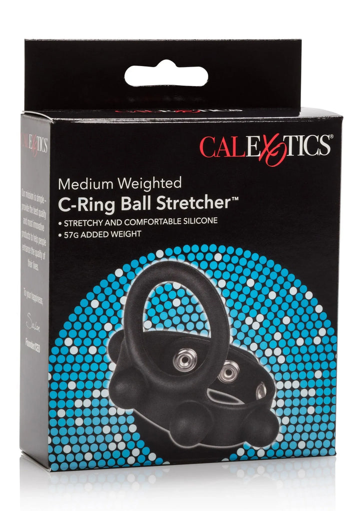 C-Ring Ball Stretcher Medium Cockring | Cockring - CalExotics | SIN&LACE