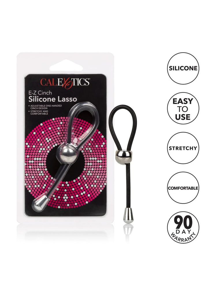 E-Z Cinch Silicone Lasso Cockring | Cockring - CalExotics | SIN&LACE