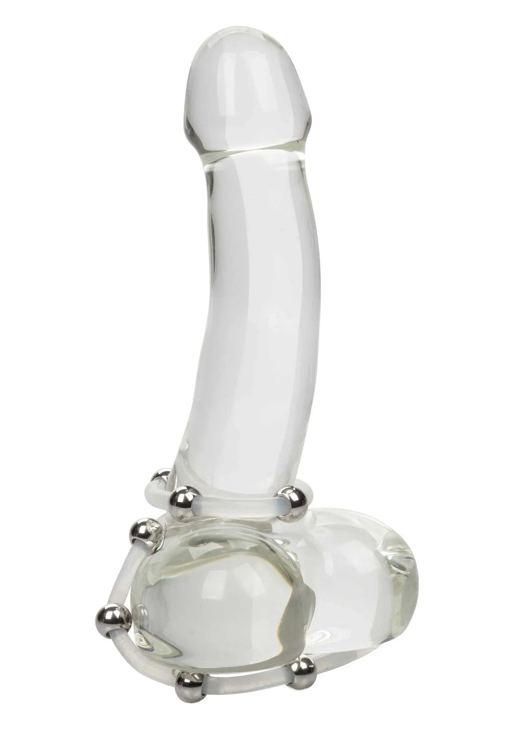Steel Beaded Silicone Cockring set | Cockring - CalExotics | SIN&LACE