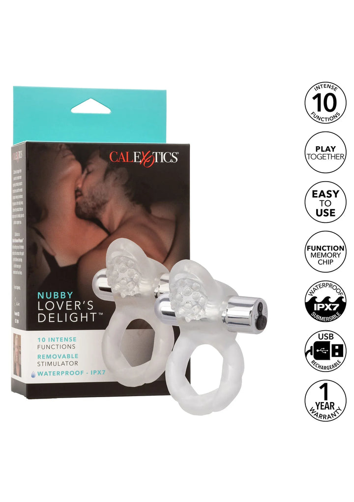 Nubby Lovers Delight Cockring | Cockring - CalExotics | SIN&LACE