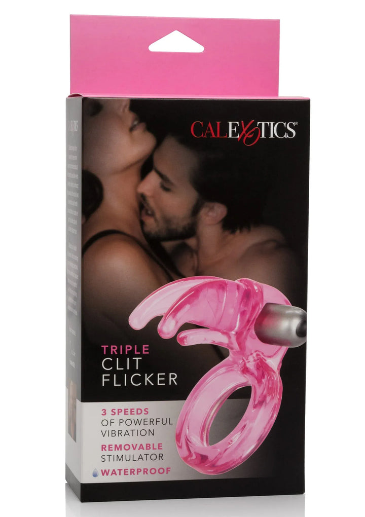 Drievoudige Clit Flicker Cockring | Cockring - CalExotics | SIN&LACE