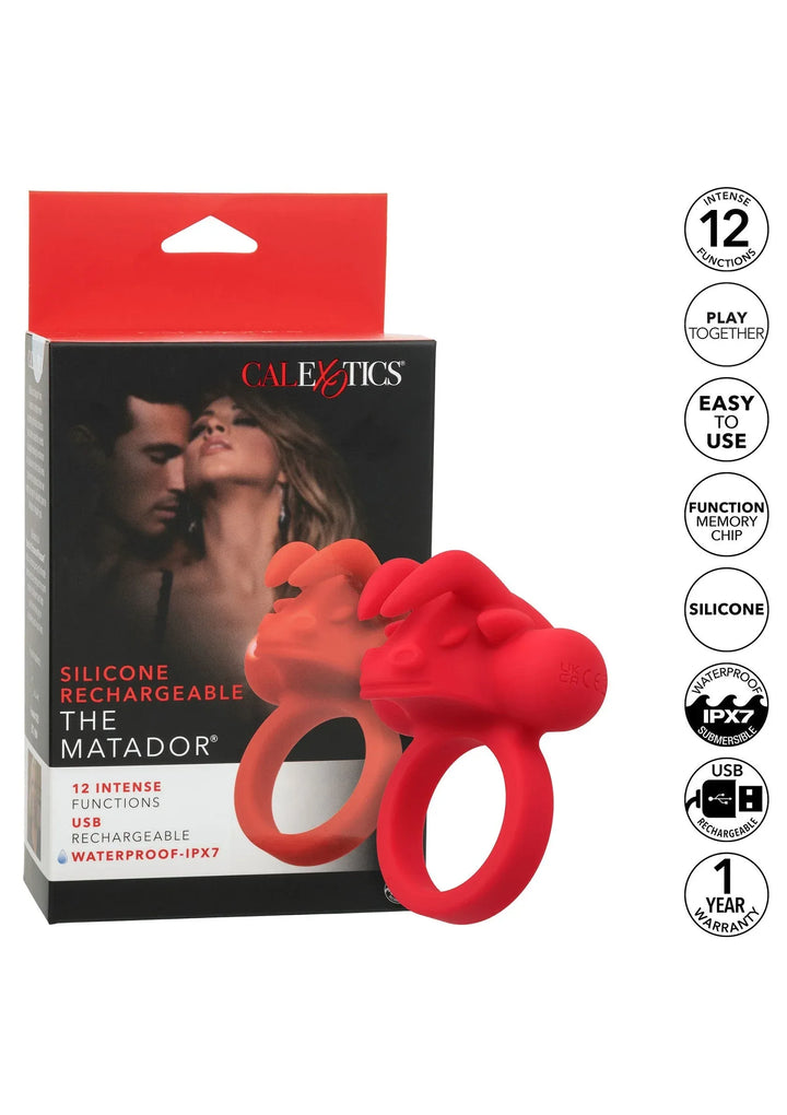 Oplaadbare The Matador Cockring | Cockring - CalExotics | SIN&LACE