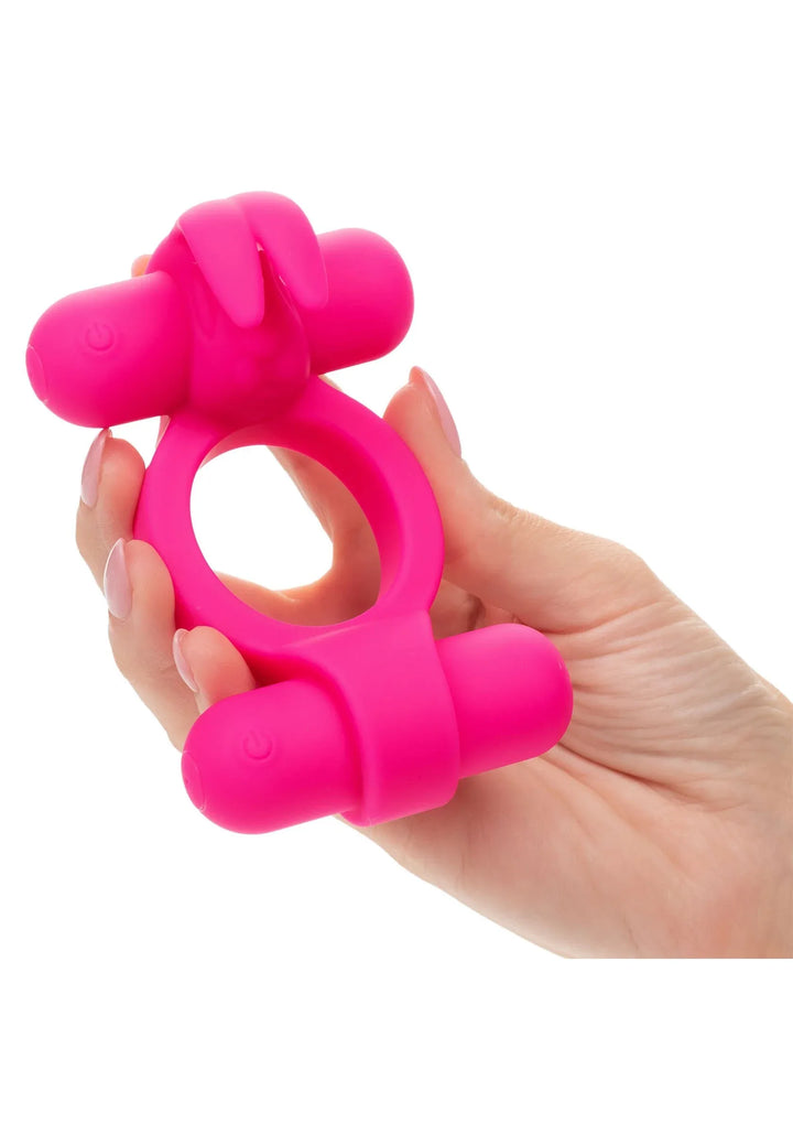 Oplaadbare Rockin Rabbit Cockring | Cockring - CalExotics | SIN&LACE