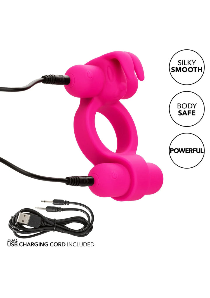 Oplaadbare Rockin Rabbit Cockring | Cockring - CalExotics | SIN&LACE