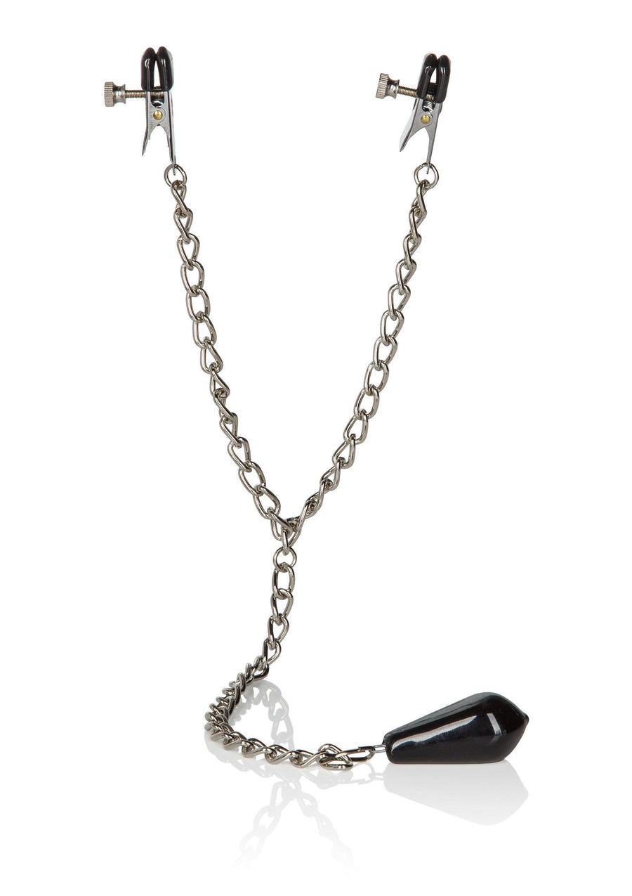 CalExotics Nipple Play Weighted Nipple Clamps, 1