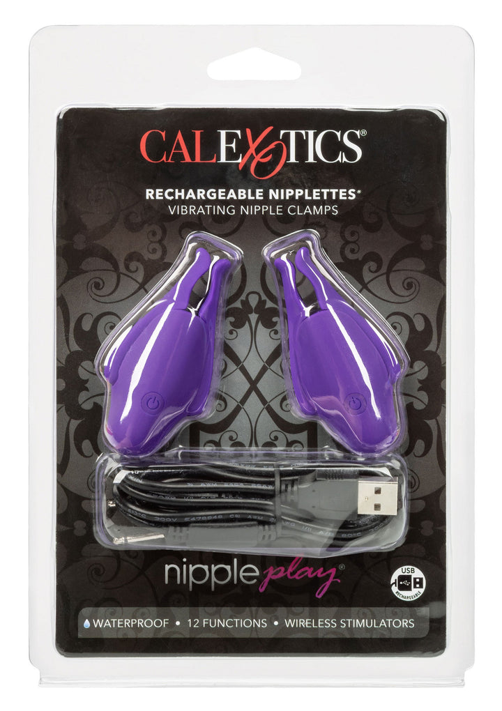 CalExotics Nipple Play Rechargeable Nipplettes tepelklemmen