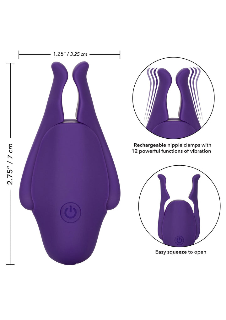 CalExotics Nipple Play Rechargeable Nipplettes tepelklemmen