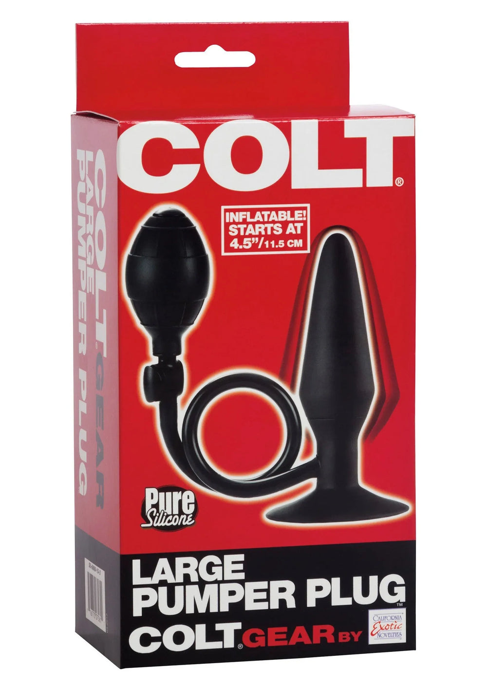 CalExotics COLT Large Pumper Plug | Opblaasbare Buttplug - CalExotics | SIN&LACE
