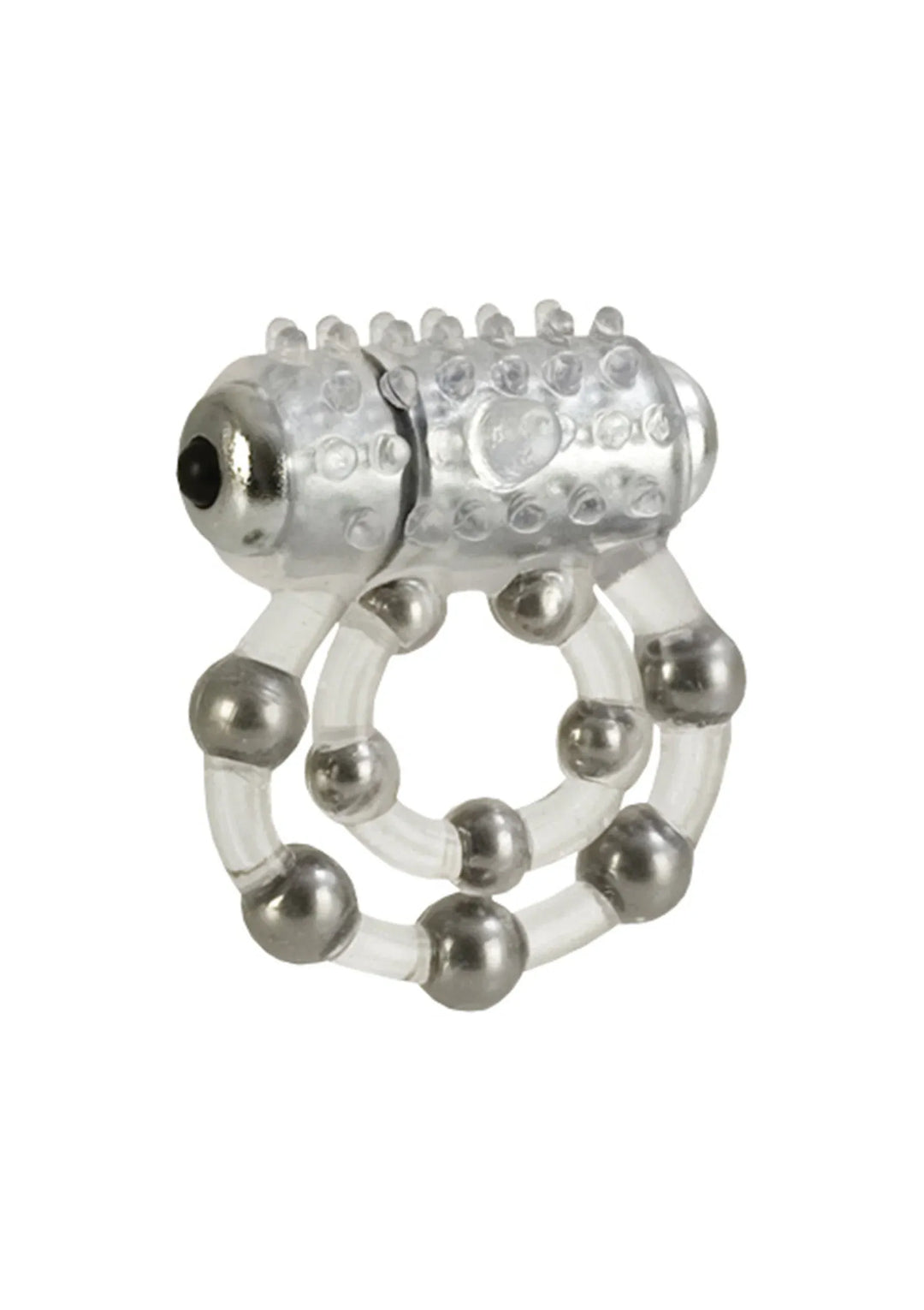 Cockring 10 Stroke Beads Vibrerende | Cockring - CalExotics | SIN&LACE