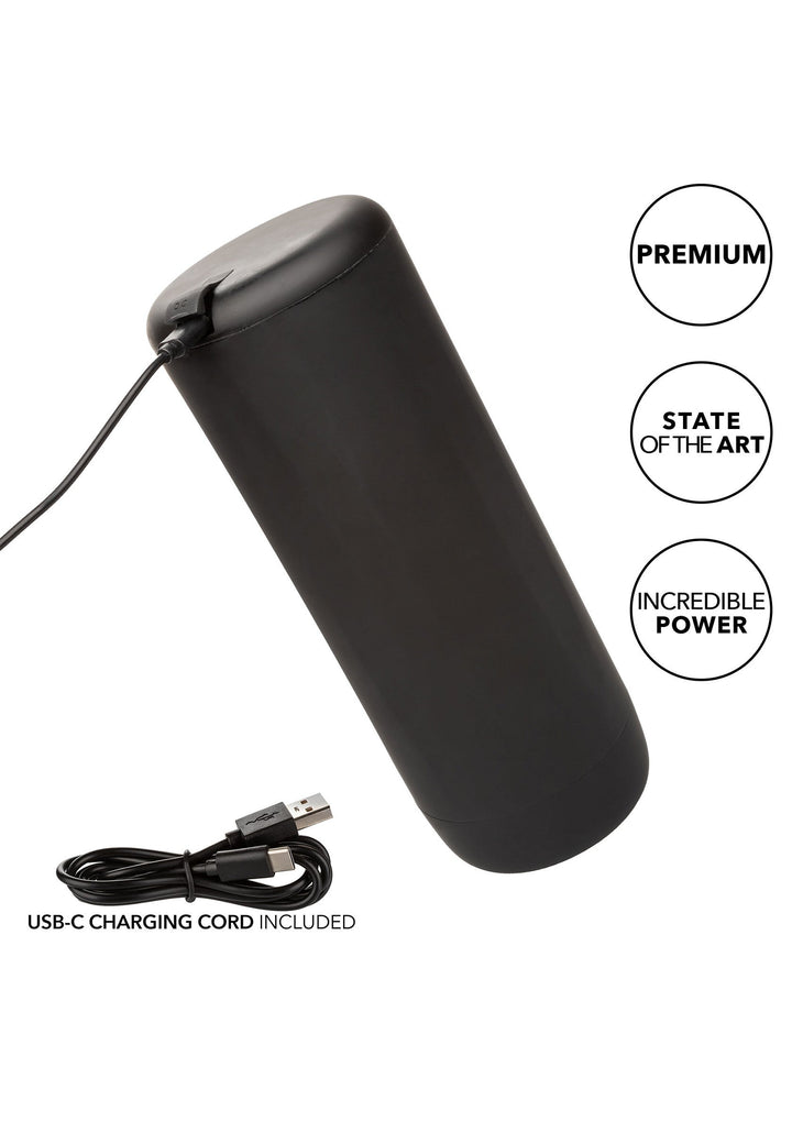 Vibrating & Thrusting Stroker - Zwart - afbeelding 6