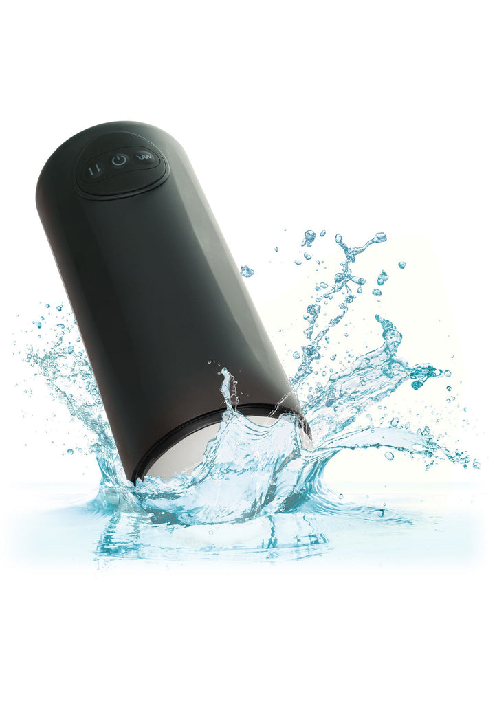 Vibrating & Thrusting Stroker - Zwart - afbeelding 7