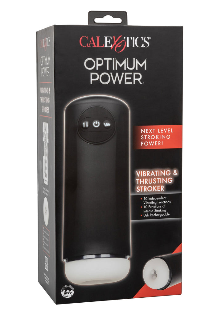 Vibrating & Thrusting Stroker - Zwart - afbeelding 3