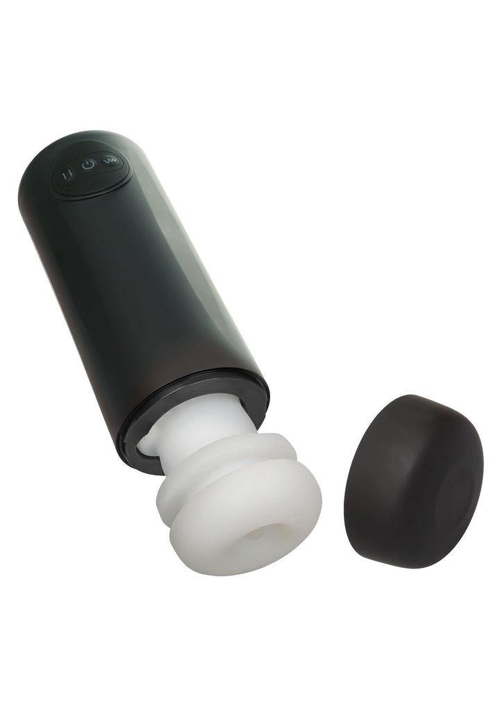 Vibrating & Thrusting Stroker - Zwart - afbeelding 10