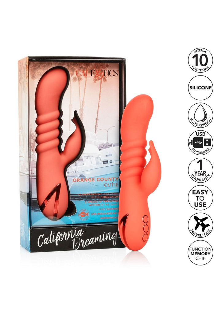 CalExotics Orange County Cutie | Rabbit vibrator - CalExotics | SIN&LACE
